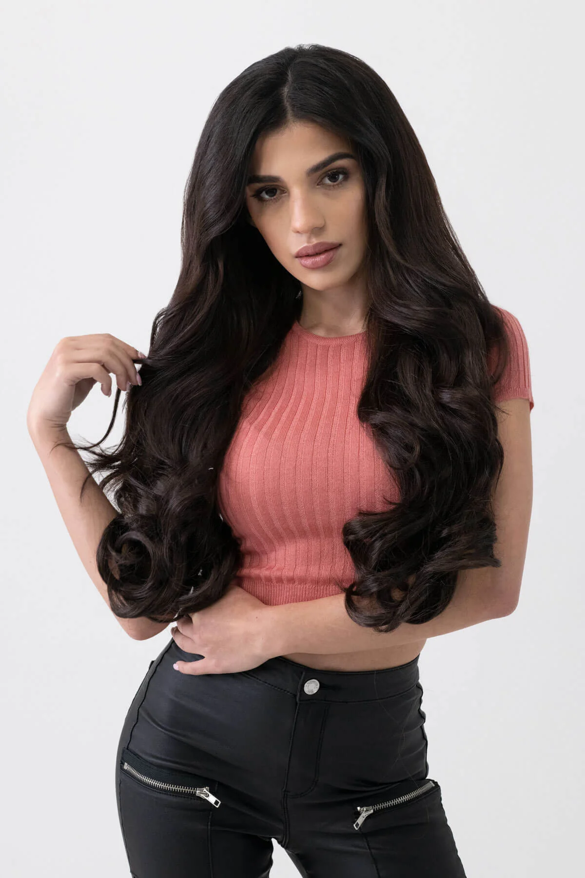 synthetic hair extension set, 5 piece, 22 inches long, 300g - Image 10