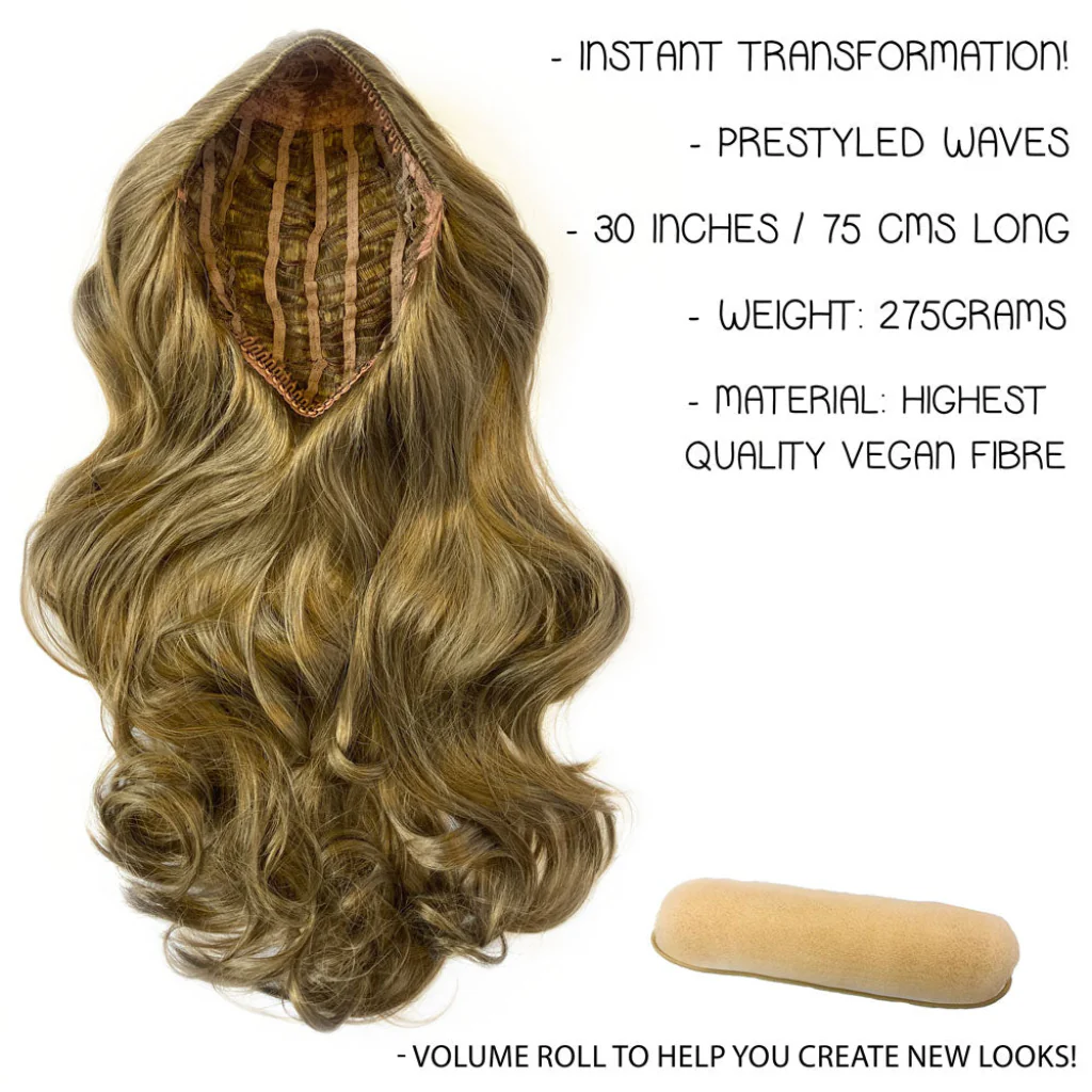 Bardot – 1960s Extra Volume Beehive Half Wig - Image 65